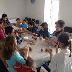 Workshop cermica para crianas - Dia 1