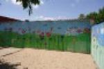 Dia Mundial da Criana 2014 - Muro pintado pelos alunos da EB1 e JI Romeira